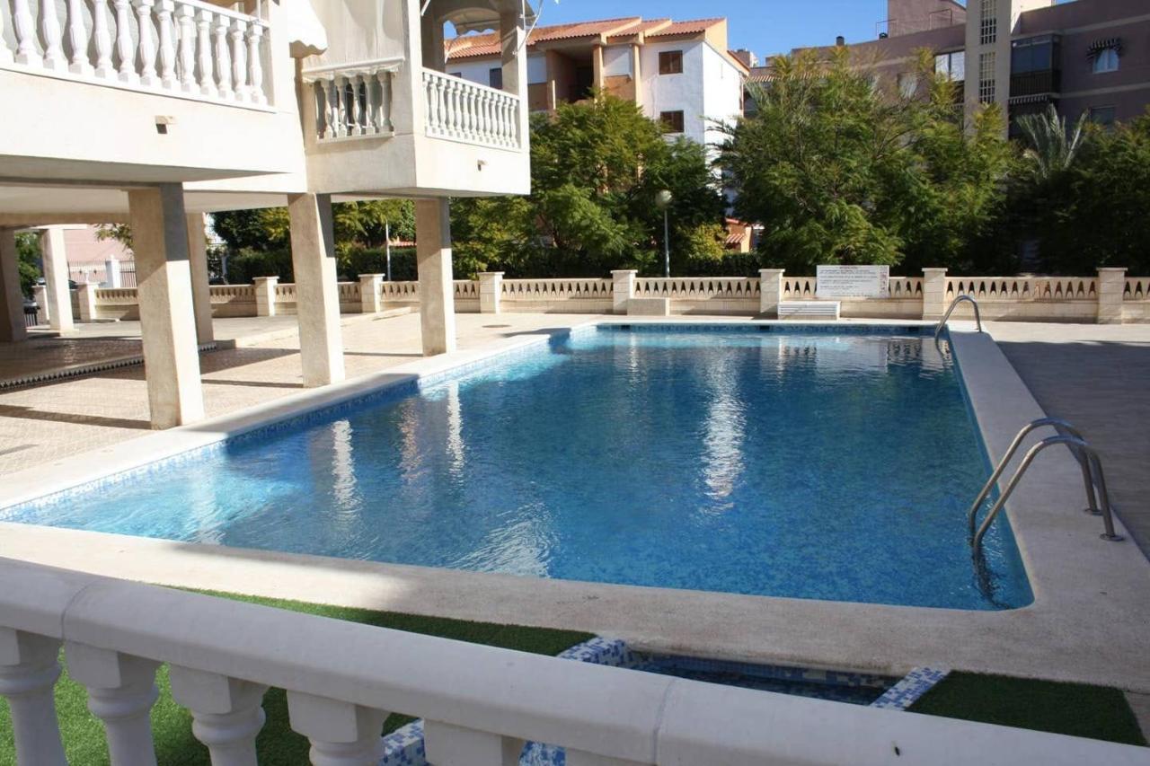 Fantastico Apartamento Con Piscina Санта Пола Екстериор снимка